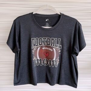 Football Mom Dri Fit Crop Top | SIZE L